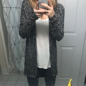 Brandy Melville long speckled cardigan